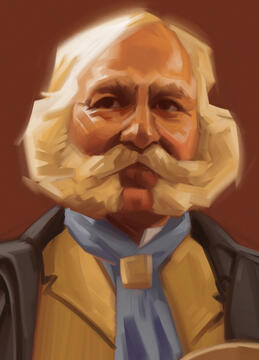 Portrait study.