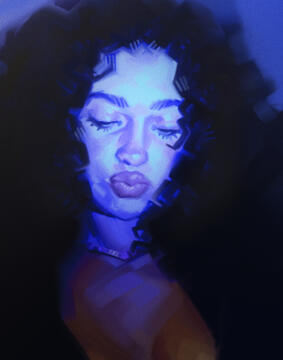 Portrait study.
