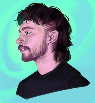 Portrait study.