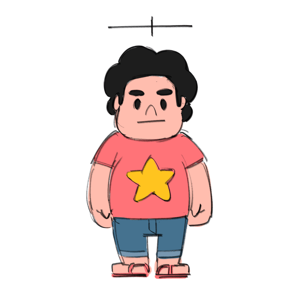 2D Animation Turn over of Steven Universe made on Adobe Fresco.