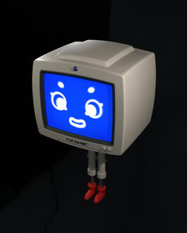 Final 3D model of the character from the previous post.