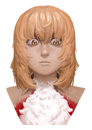 Falin (from Dungeon Meshi) Portrait for anonymous client.