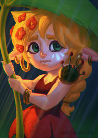 Character Illustration for @lealeynia 's DTIYS.