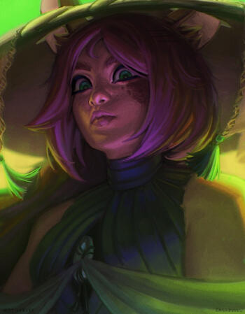 Character Portrait for @capitainebeep 's DTIYS.