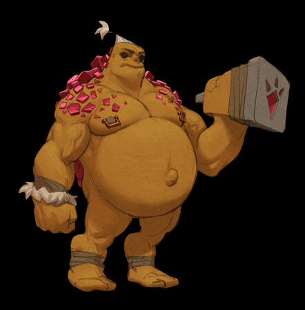 Goron (The Legend of Zelda) Redesign/Concept fanart.